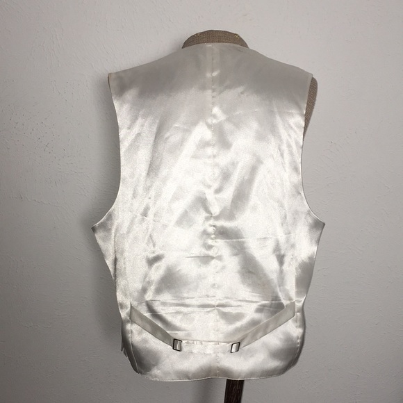 BIAGIO COLLECTION SILK VEST SZ L TRENDING !!! - Picture 4 of 6